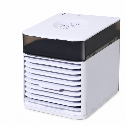 12V Car Cooling Fan Water Evaporative Airflow USB Powered Portable Desktop Cube Cooler for Auto Truck RV Travel Summer Heat Relief
