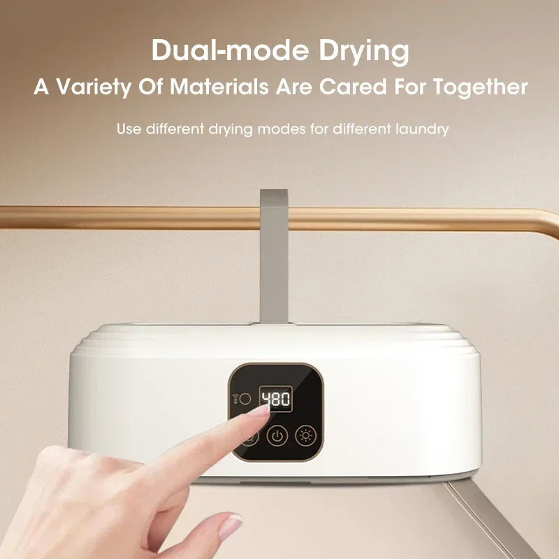 Compact Electric Clothes Dryer with Quick Dry Technology | Portable Solution for Efficient Drying