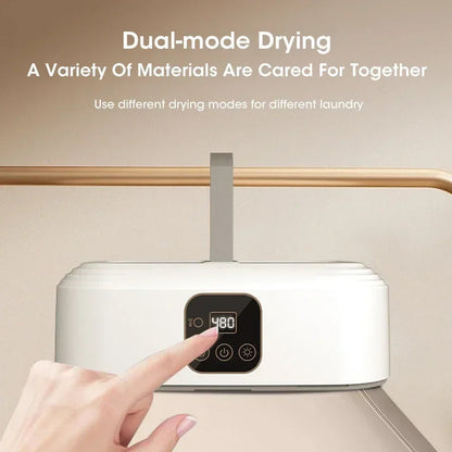 Compact Electric Clothes Dryer with Quick Dry Technology | Portable Solution for Efficient Drying