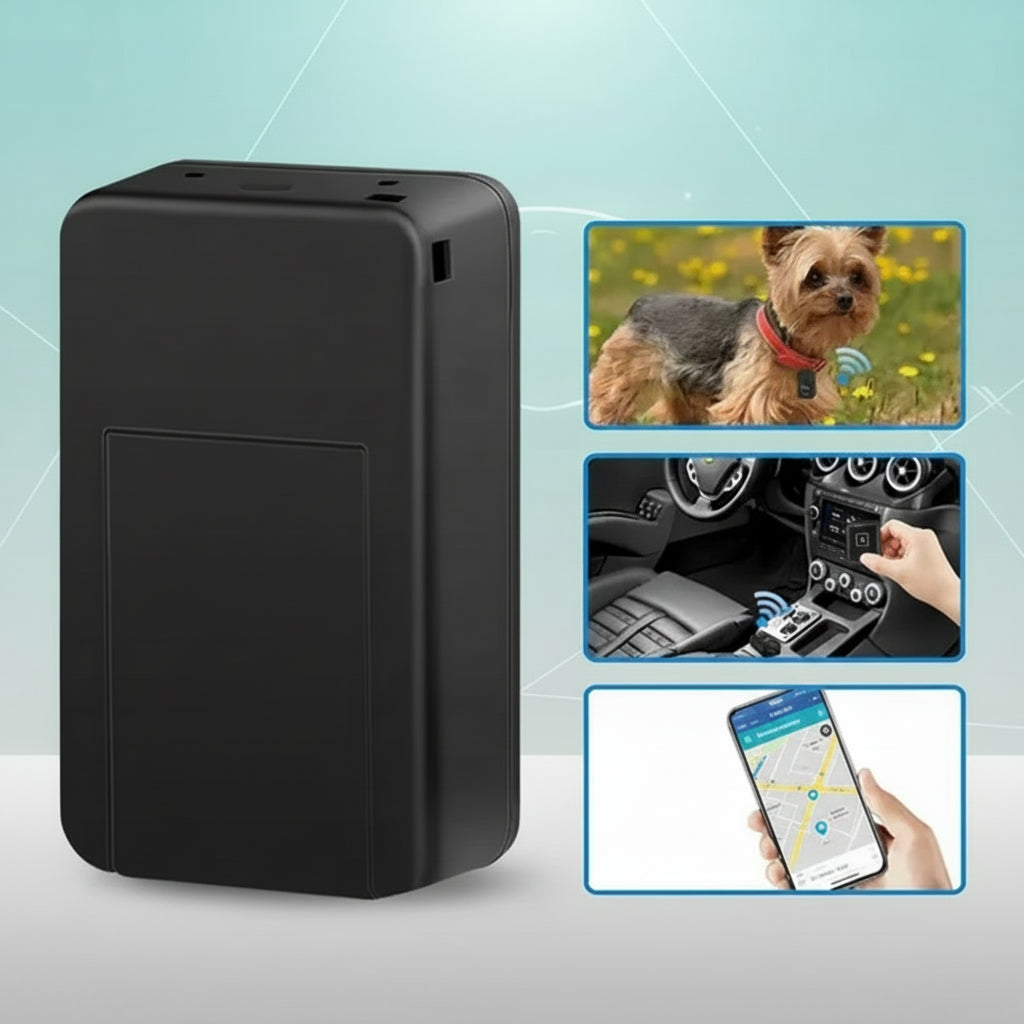 Compact GPS Tracker | Real-Time Vehicle Locator with Magnetic Mount | Ideal for Personal Safety and Security