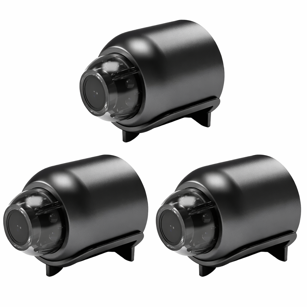 Compact Indoor Security Camera | 1080P HD Video & Night Vision | WiFi Connectivity for Clear Surveillance