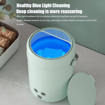 Compact Mini Washing Machine with Quick Wash Cycles | Portable Solution for Delicate Laundry