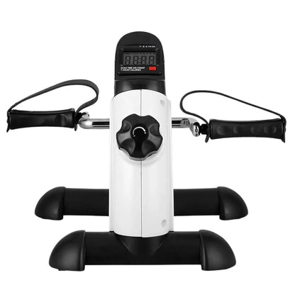 Compact Pedal Exerciser | Adjustable Resistance with Digital Display for Full-Body Workouts