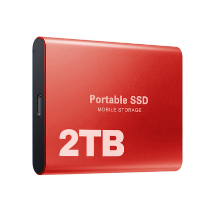 Compact Portable SSD External Hard Drive with High-Speed Data Transfer | Reliable Storage for Work and Travel