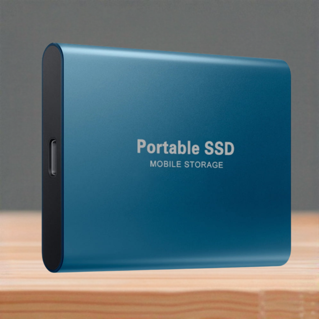Compact Portable SSD | Fast USB-C External Hard Drive with 1050 MB/s Transfer Speed | Reliable Storage for All Your Files