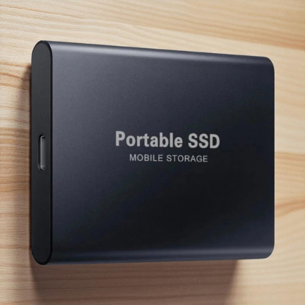 Compact Portable SSD | Fast USB-C External Hard Drive with 1050 MB/s Transfer Speed | Reliable Storage for All Your Files