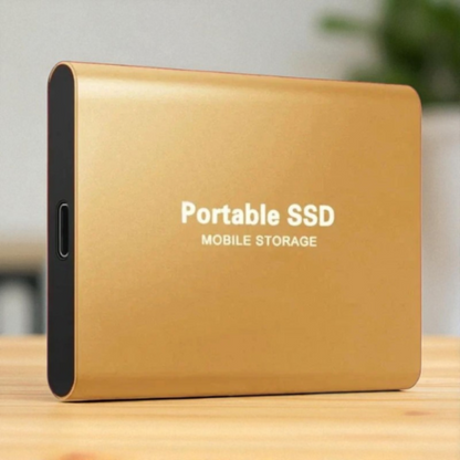 Compact Portable SSD | Fast USB-C External Hard Drive with 1050 MB/s Transfer Speed | Reliable Storage for All Your Files