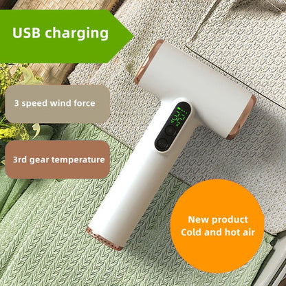 Compact Wireless Hair Styler with Adjustable Speed & Temperature for Effortless Styling