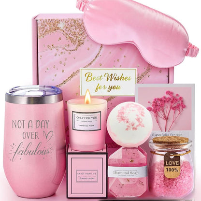 BLOOMBAT – Luxury Spa Gift Set for Relaxation and Self-Care