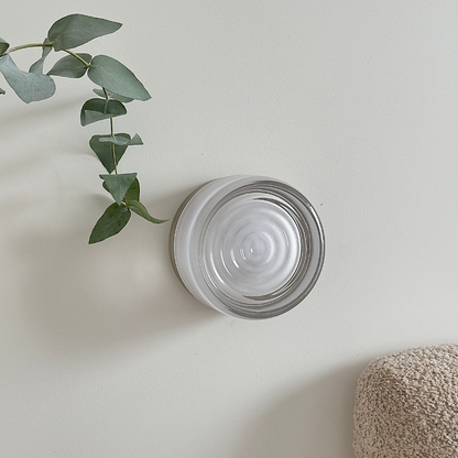 Contemporary Wall Sconce Light with Integrated LED & Sleek Glass Design for Modern Interiors