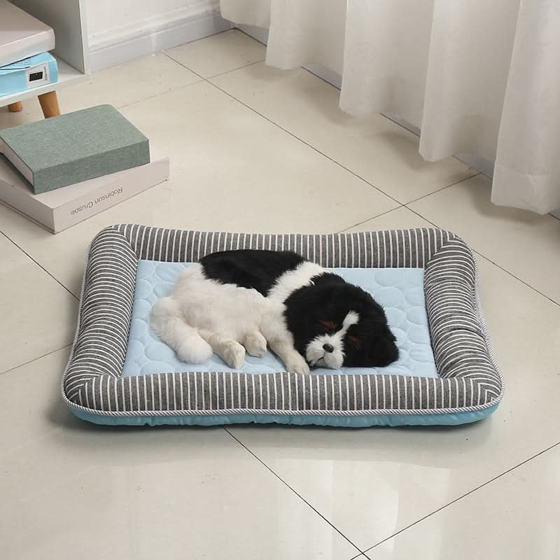 CoolBuddy | Pet Bed with Cooling Fabric & Non-Slip Base | Comfortable Resting Spot for Dogs and Cats