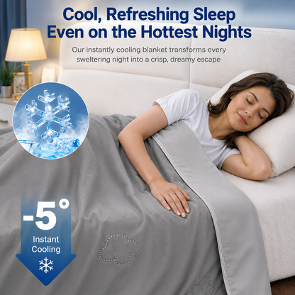 Confort douillet | Couverture rafraîchissante en tissu thermorégulateur | Couverture d'été légère pour un sommeil réparateur