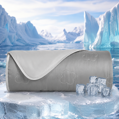 Confort douillet | Couverture rafraîchissante en tissu thermorégulateur | Couverture d'été légère pour un sommeil réparateur