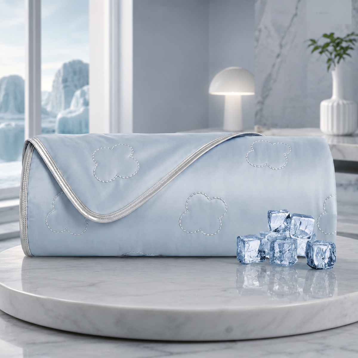 Confort douillet | Couverture rafraîchissante en tissu thermorégulateur | Couverture d'été légère pour un sommeil réparateur