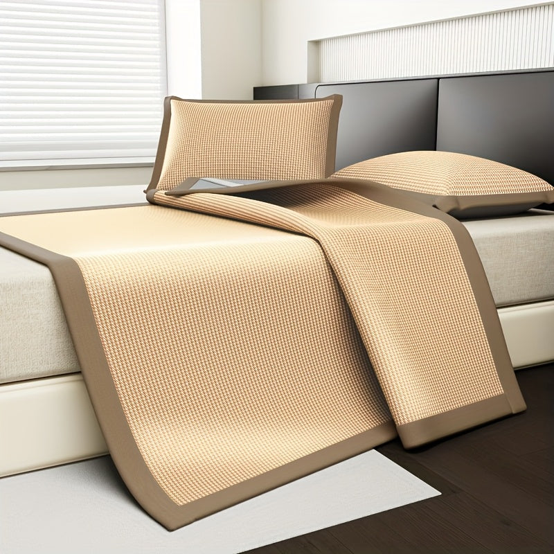 Ortekor Cooling Mattress Protector | Breathable Ice Silk Bed Cover for Hot Sleepers