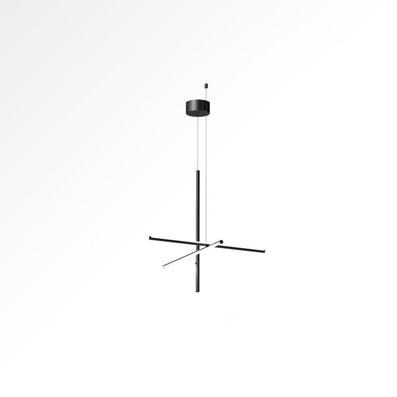 Geometric Grid Ceiling Light Fixture for Dining Room & Open Spaces | Adjustable Height LED Chandelier | Modern Aluminum Track System | Multi