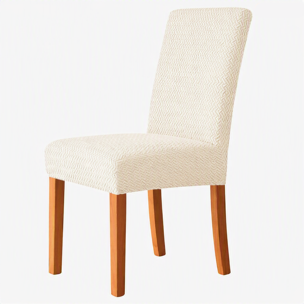 Stretch Velvet Dining Chair Covers Elastic Parsons Slipcovers Set for Home Events Machine Washable Spill Protection