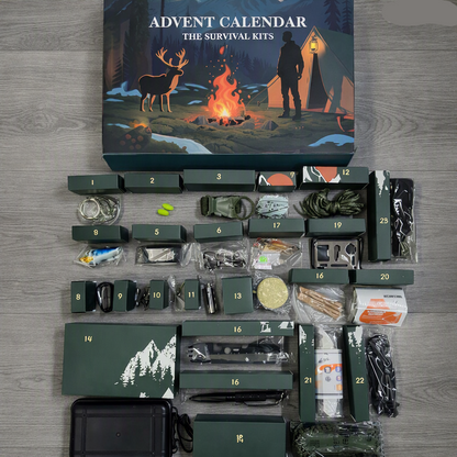 GEARQUEST – Calendrier de l'Avent d'outils de plein air pour des fêtes aventureuses