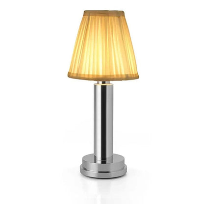 Lampe de table sans fil à intensité réglable – Éclairage rechargeable élégant pour salon et chambre à coucher