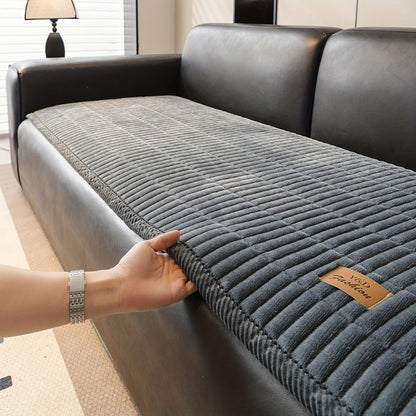 Housse de protection matelassée pour canapé d'angle en microfibre – Protection de mobilier anti-animaux pour salon, salle de détente et salle familiale