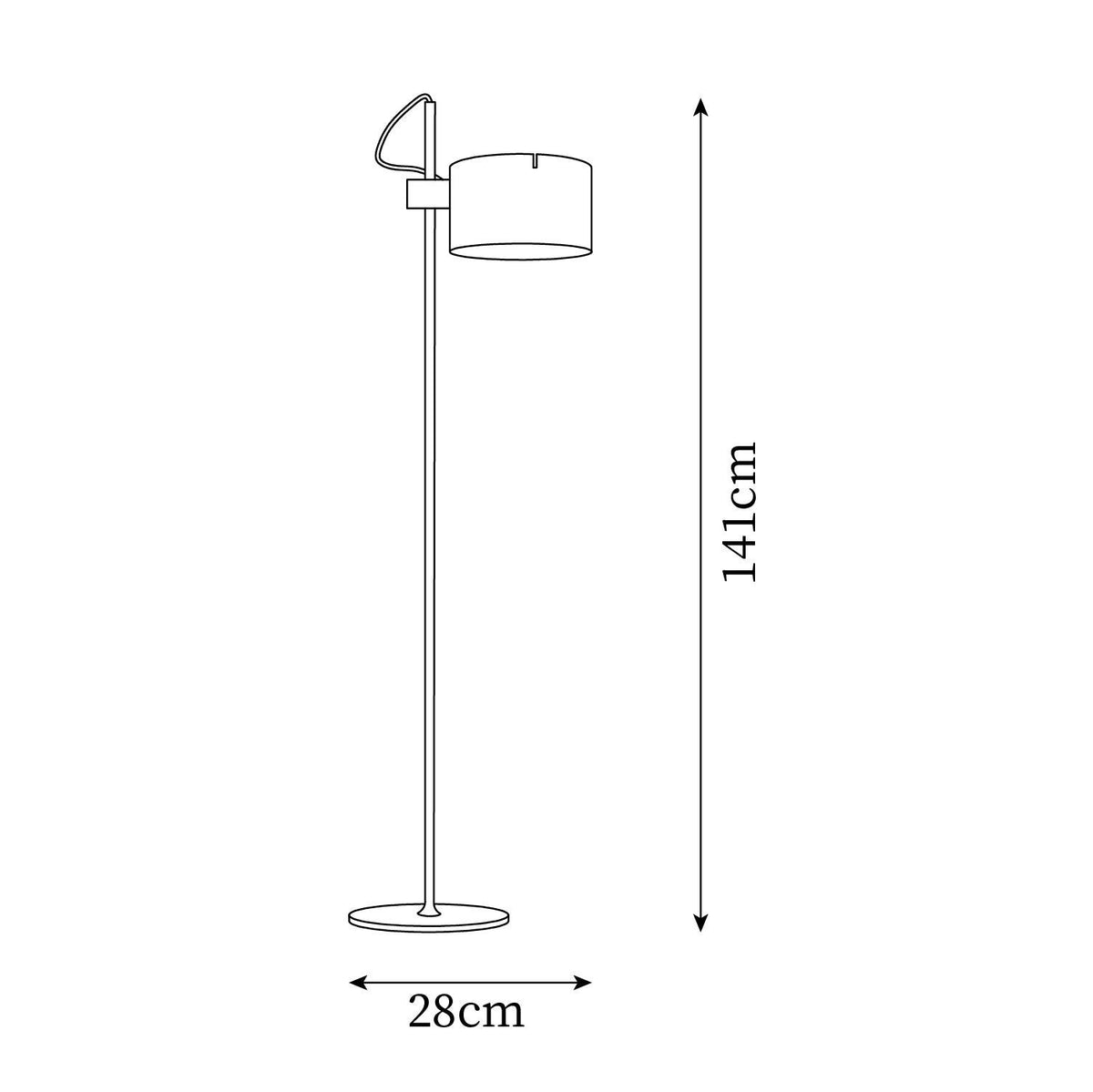 Coupé | Adjustable Modern Floor Lamp with Flexible Illumination | Stylish Lighting for Contemporary Spaces