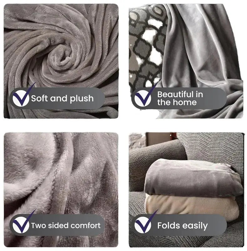 Collection Cozy Ortekor | Sweat-shirt à capuche couverture portable au design en flanelle douce | Couche confortable pour la maison et les voyages