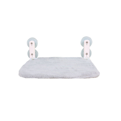 Cozy Cat Hammock for Window, Foldable Cat Window Perch with Strong Suction Cups, Space Saving Cat Bed for Indoor Cats