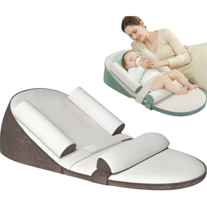 Cozy Cradle | Side Sleeper Pillow for Infants with Memory Foam Support | Ergonomic Design for Comfort