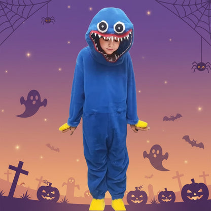 Combinaison monstre douillette pour enfants | Costume intégral en peluche pour s'amuser