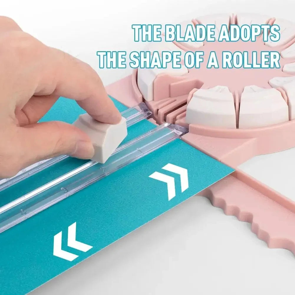 CraftMaster | Paper Cutter & Trimmer with 360° Rotating Blade | Versatile Tool for Precision Cutting