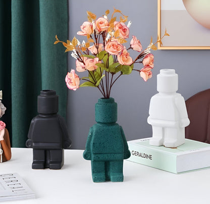 Creative Robot Plant Pot – Versatile Decorative Planter in Playful Design