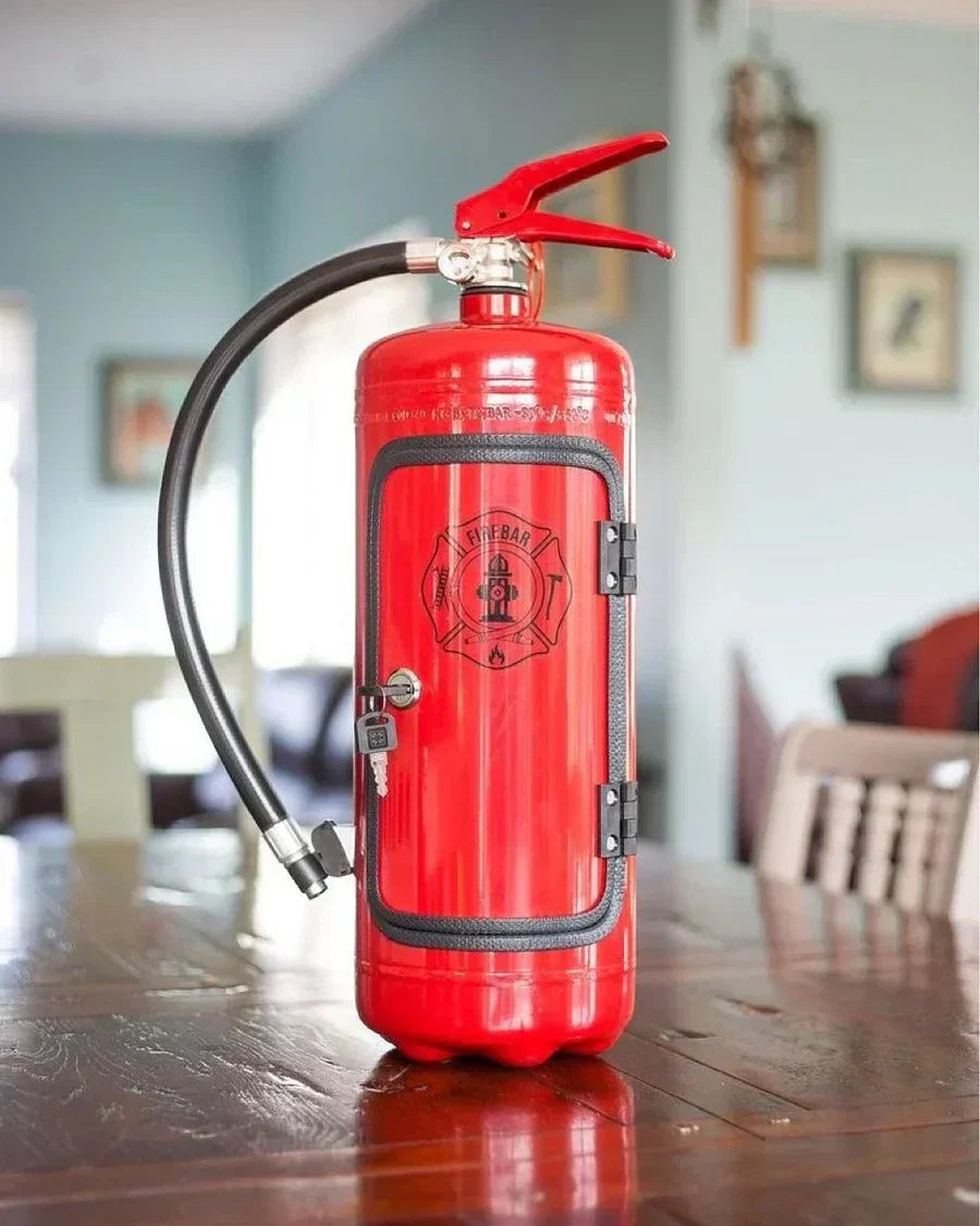 Creative Spirits Storage | Fire Extinguisher Whisky Holder with Unique Design | Portable Decor for Home Bars