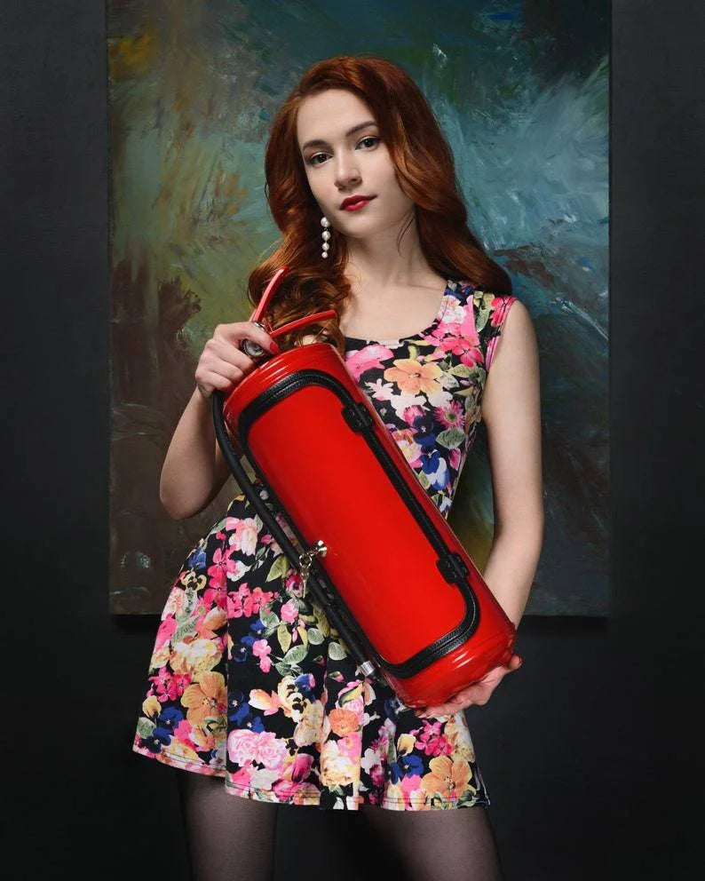 Creative Spirits Storage | Fire Extinguisher Whisky Holder with Unique Design | Portable Decor for Home Bars