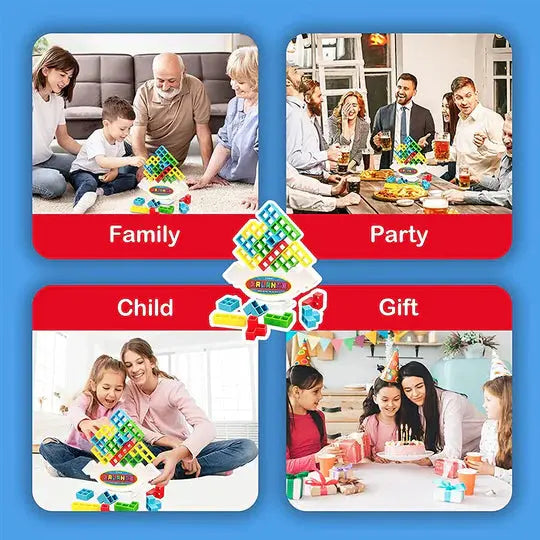 Creative Stack | Magnetic Balance Toy with Tetris Design | Engaging Fun for Cognitive Development