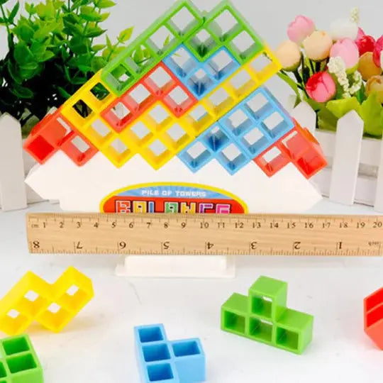 Creative Stack | Magnetic Balance Toy with Tetris Design | Engaging Fun for Cognitive Development