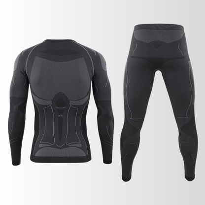 Men's Base Layer Thermal Set – Seamless Insulated Long Underwear for Cold Weather & Winter Sports
