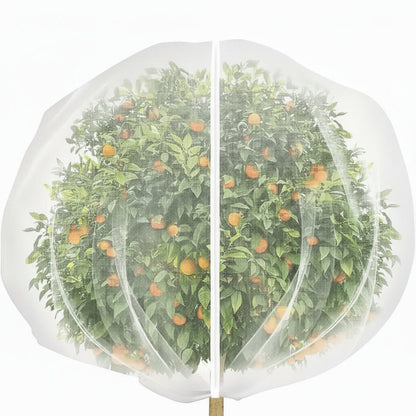 Garden Netting Pouch for Tree Fruit — Cinch-Close Protective Cover Against Birds & Insects | Outdoor & Garden