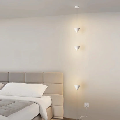 Lampadaire télescopique à LED chaude, hauteur réglable jusqu'à 3,5 mètres, colonne lumineuse verticale moderne et minimaliste pour chambre, salon, bureau à domicile, ambiance