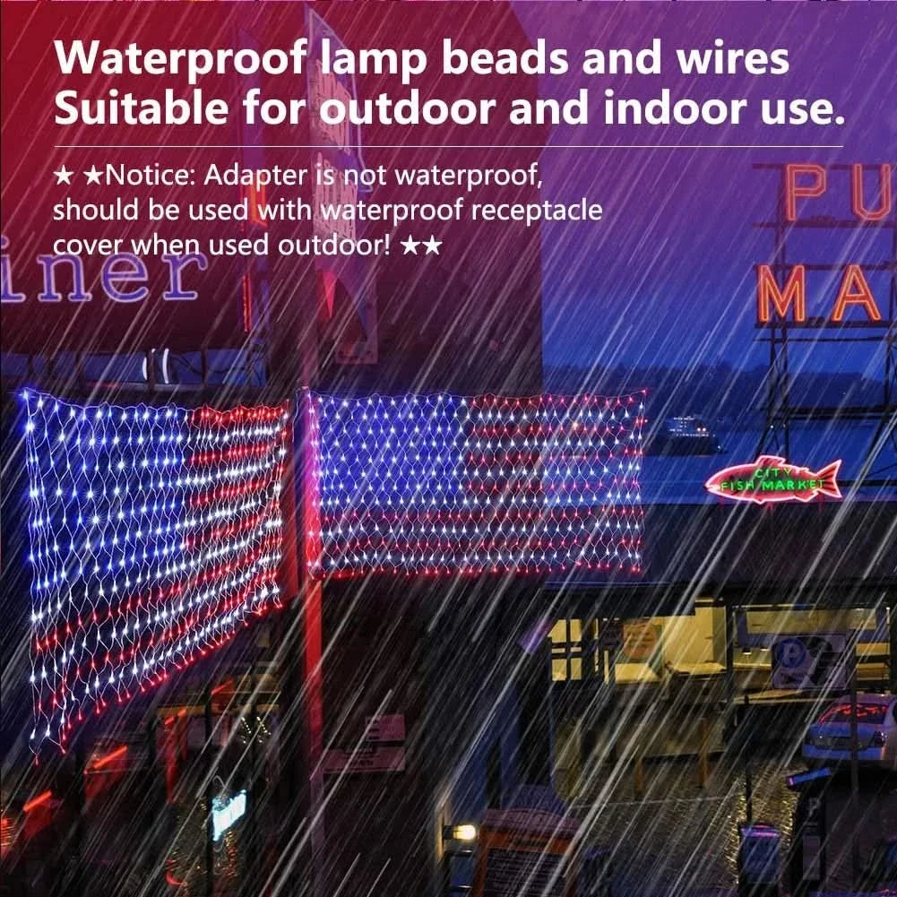 LIBERTYSHINE – Patriotic Lights for Festive Home Exteriors