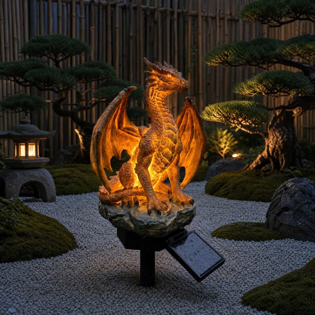 DRAGONORA – Decorative Solar Light for Mystical Garden Nights