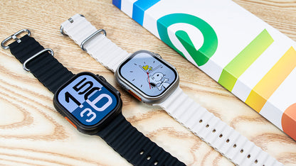Montre connectée pour Android avec modes sportifs, montre de fitness avec écran AMOLED, suivi de la fréquence cardiaque et du sommeil