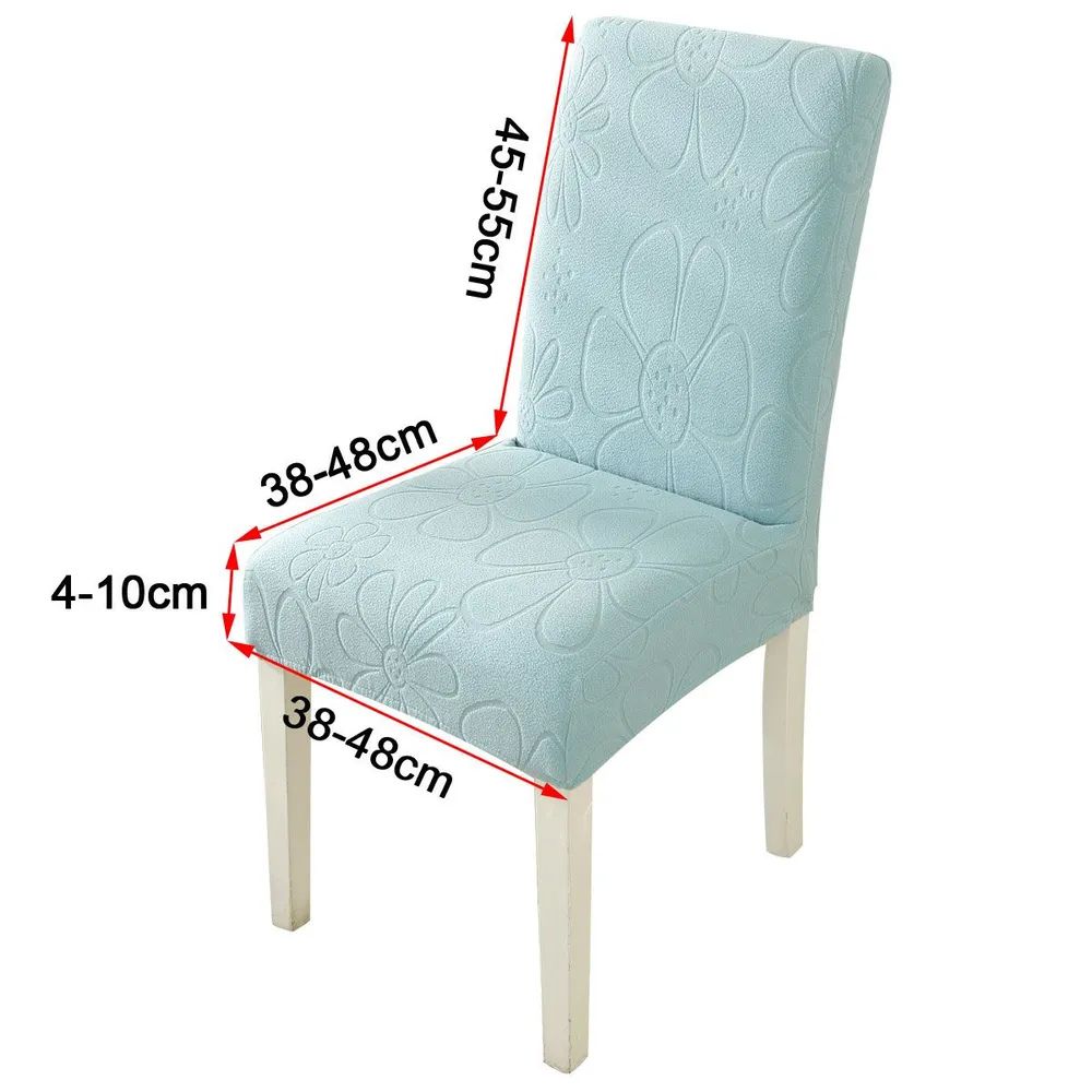 Daisy Dining Chair Cover - Stretch Microfiber, Easy Fit for Dining Room Chair
