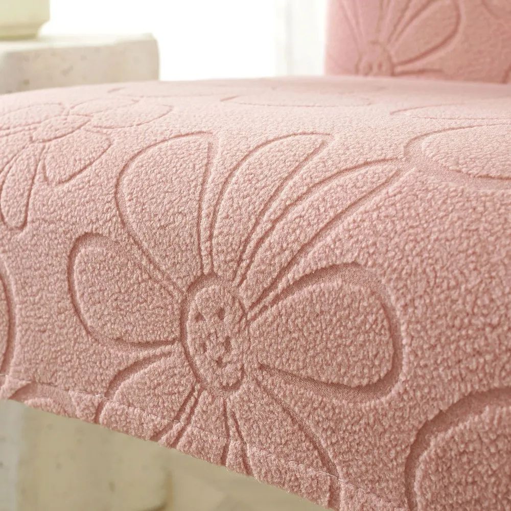 Daisy Dining Chair Cover - Stretch Microfiber, Easy Fit for Dining Room Chair