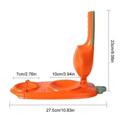Dara Dumpling Maker - 2-in-1 Food-Grade Polymer, Ergonomic Design