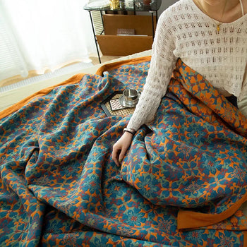 Elegant Hygge Throw Blanket | Cozy Soft Fabric for Stylish Comfort