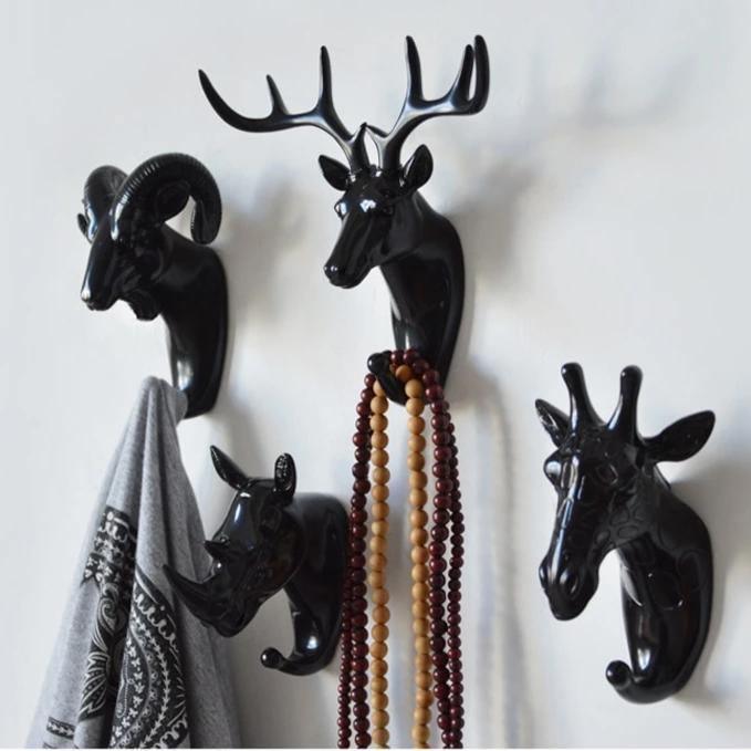Decorative Animal Wall Hooks – Unique Resin Hooks for Stylish Organization