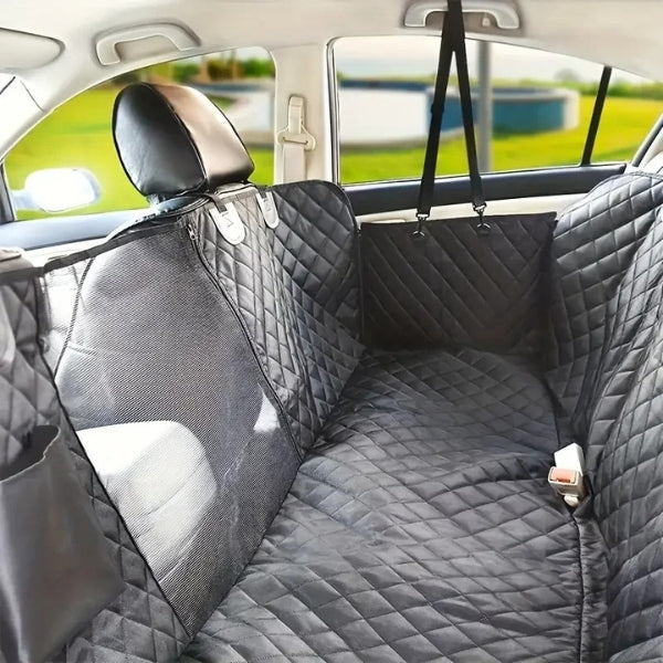 Deluxe Pet Car Seat Extender | Spacious & Durable Design for Large Dogs | Comfortable Travel Solution