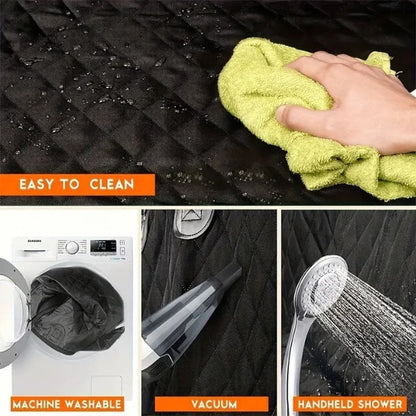 Deluxe Pet Car Seat Extender | Spacious & Durable Design for Large Dogs | Comfortable Travel Solution