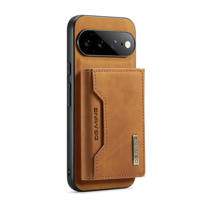 Magnetic Leather Wallet Case for Google Pixel – Detachable Card Holder with Raised Screen Protection & Microfiber Interior