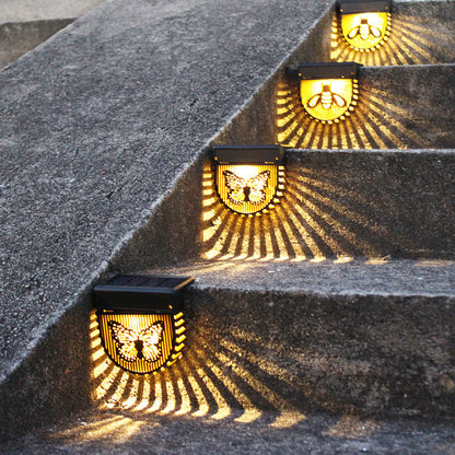 MIRALUX – Solar HollowGlow Fence Lights 2-Pack